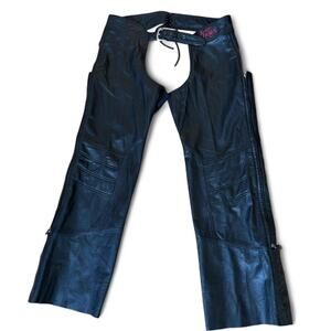 Harley Davidson Leather Assless Chaps Men's XXL